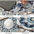 thumbnail image 4 of Anti Fatigue Kitchen Mat Set of 2 Blue Cushioned Kitchen Rugs Comfort Floor Mat Waterproof Non Slip Kitchen Carpet Rug Runner for Sink Laundry 17"x48"+17"x28", 4 of 6