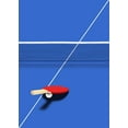 thumbnail image 2 of Farkas, Robert 18x24 White Modern Wood Framed Museum Art Print Titled - Pingpong, 2 of 4
