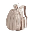thumbnail image 4 of DYNWAVECA Tennis Racket Bag Container Carrying Bag Player Zipper Pickleball Paddle Bag Brown, 4 of 7