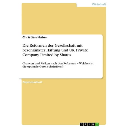 Die Reformen der Gesellschaft mit beschränkter Haftung und UK Private Company Limited by Shares - (Best Fulfillment Companies Uk)