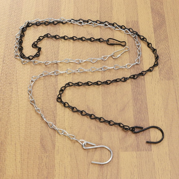 GETAJGHSD Hanging Basket Chain Galvanized Iron 4Pcs