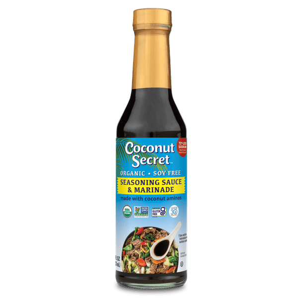 Coconut Secret Coconut Aminos Organic Soy Free Alternative Sauce, 8 oz