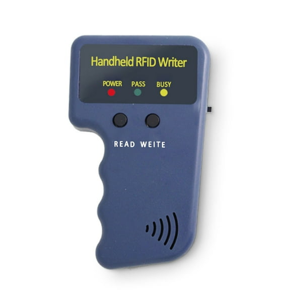 ID Card Duplicator Handheld Integrated Chip Ergonomic 125KHZ Key Ring Reader Door Control System Elevator Cards Timecard Copier Type 1