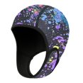 thumbnail image 2 of Capucha de buceo Capucha de traje de neopreno con correa de 1.5 mm Hombres Mujeres Tarabezas Capacitación de surf de techo Sombrero de natación para, 2 of 8