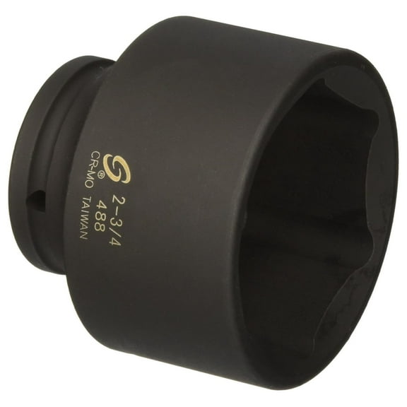 Exlonjet 0488 3/4-Inch Drive 2-3/4-Inch Impact Socket