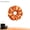 Caramel Orange, variant on 6A‑Grade 100% Mulberry Silk Pillow Scrunchies, 22 Momme Oversized Sleep Hair Scrunchies, Soft Hair Accessories for Sleeping 15CM