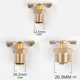 thumbnail image 2 of NPT 1/4" 3/8" 1/2" Solid Brass Valve Drain Tank Port Fitting Valve Drain 4 Point, 2 of 5
