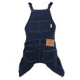 thumbnail image 1 of Combinaison en Jean pour Chien Mode Élastique Ajustable Pantalon en Jean pour Chien Combinaison en Jean pour Chien, 1 of 10