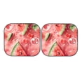 thumbnail image 7 of Fotbe Refreshing Watermelon Slices 2-Piece Car Windshield Sun Shade | Sun Blocker for Car Windshield | Foldable Automotive Interior Accessories for Sun Protection-Medium, 7 of 7