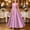 Beige, variant on Flower Girls Dress Flowy A Line Swing Sleeves Maxi Dresses Evening Formal Pegeant Dance Gown