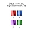 thumbnail image 2 of CricutFoil Iron-On Vinyl Sampler, Bejeweled, 12" x 12", 2 of 4