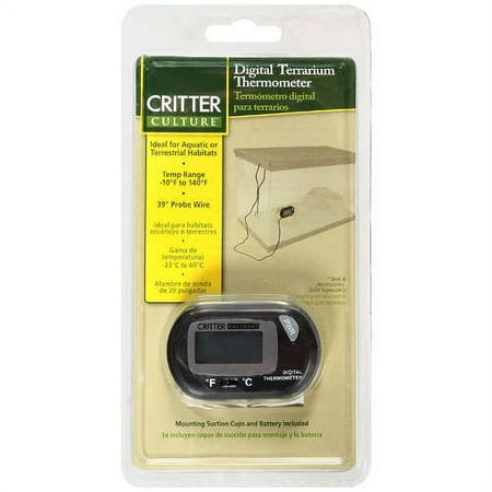 Critter Culture: Thermometer Digital Terrarium Pets