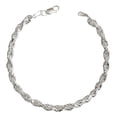 thumbnail image 1 of JOYARIS Pulsera Gruesa Torzal Hombre Plata Solida Ley 925 5 Mm Talla Largo/Ancho: 21 cm x 5 mm PT-0000912, 1 of 4