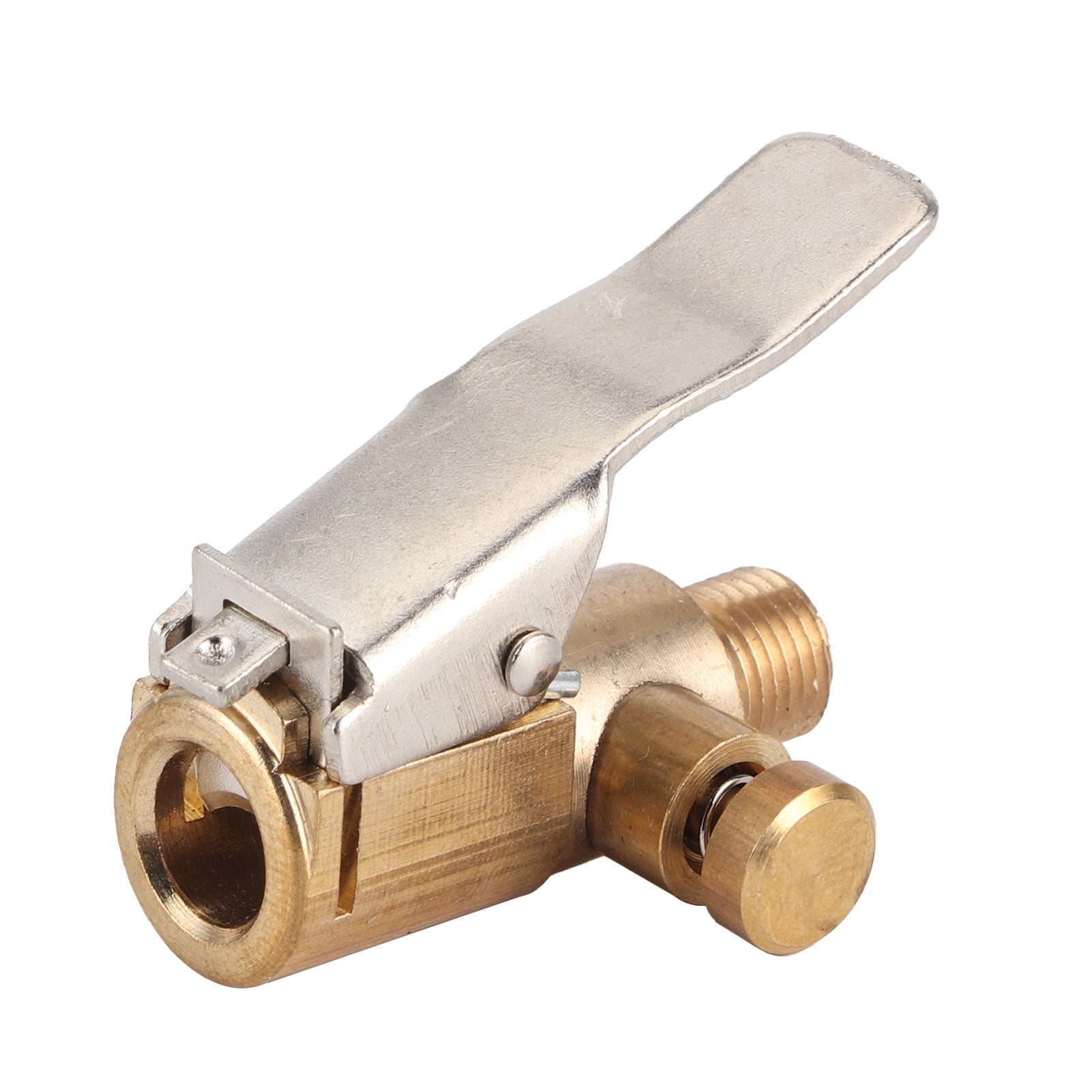 Air Pump Clip, Convenient Durable Copper Tire Inflator Chuck Prctical  For Tires For Inflating