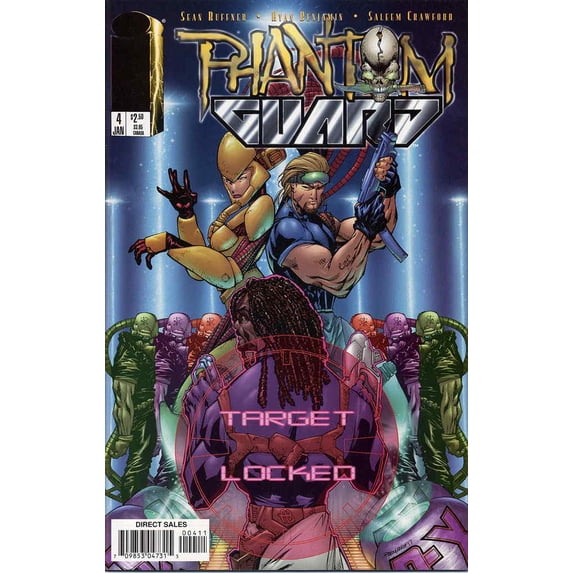 Phantom Guard #4 VF ; Image Comic Book