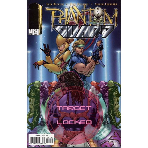 Phantom Guard #4 VF ; Image Comic Book