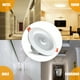thumbnail image 5 of Luz de noche inteligente Luz de Inducción del cuerpo humano Lámpara LED AC85-265V Spotlight IP52 A prueba de agua 180 ° Corredor de iluminación Downlight para la luz blanca casera 9w seitruly HA011560-06B, 5 of 6