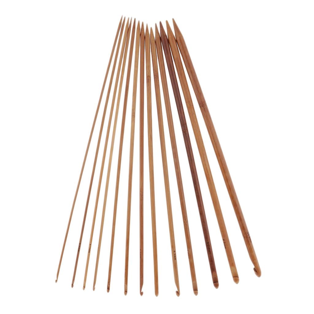 double wooden knitting needle crochet hook wooden knitting needles 14 size