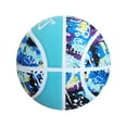 thumbnail image 4 of Spalding Graffiti Rubber Basketball Multicolor, sky-blue Size 7, 4 of 5