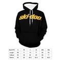 thumbnail image 2 of Ski-Doo Hoodies for Men Women, Pullover Hoodie with Kangaroo Pocket, 3D Print Long Sleeve Hooded Tops, S-3XL, 2 of 8