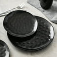 thumbnail image 5 of Stone Lain Ivy 24-Piece Dinnerware Set Porcelain, Black, 5 of 6