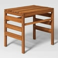 thumbnail image 2 of Walker Edison Table d'Appoint Modulaire en Acacia d'Extérieur en Marron, 2 of 13