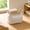 white-4C, variant on MMJ Desk Organizer Cotton Linen Fabric Storage Basket Small Fresh Desktop Sundries Box 7.87x6.3x5.12in White