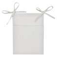thumbnail image 2 of Bolsa de almacenamiento colgante para cuna de bebé, organizador de cuna, carrito de pañales, carrito de noche, bolsas para tienda de pañales, para pañ gris claro BLESIY Organizador de cabecera, 2 of 8