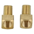 thumbnail image 3 of Elbow Fitting 2Pcs 45 Degree Brass Elbow Fitting 1/4\\\" Maximum Pressure, 3 of 9