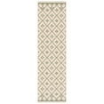 thumbnail image 6 of SAFAVIEH Courtyard Cori Bordered Indoor/Outdoor Area Rug, Beige/Green, 9' x 12', 6 of 9