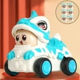 thumbnail image 2 of Push and Go Toy Cars, Animal 360° Rotate Face Changing Baby Cars Toys for First Birthday Gifts for One Two 1-3 Year Old, 2 of 6
