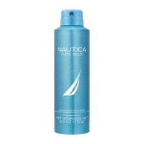 Nautica Pure Blue Deo Body Spray 6 fl oz, Notes of Eucalyptus, Leather, and Vanilla, Men's Fragrance, Long Lasting, Everyday Fragrance