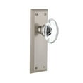 thumbnail image 3 of Grandeur Favpro_Prv_234 Fifth Avenue Solid Brass Rose Privacy Door Knob Set - Grey, 3 of 7