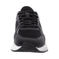 thumbnail image 4 of CAPO Runner Leather Mesh Trainers, Black, 4 of 9