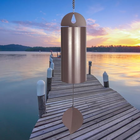 Deep Tone Wind Chimes 26-Inch Large Hanging Steel Bell for Garden Patio Decor, Memorial Serenity Sound, Church Bell Tones, Outdoor Wind Chimes