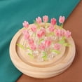 thumbnail image 3 of Flor de TulipáN Artificial, Adornos de Luz , LáMpara de Noche DIY Hecha una Mano, LáMpara de Noche LED, DecoracióN de Dormitorio, LáMpara de Mesa, Rosa, 3 of 5
