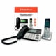 thumbnail image 2 of Teléfono inalámbrico y alámbrico Radioshack 80180 identificador de llamadas recargable plata, 2 of 4