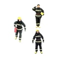 thumbnail image 1 of 3 Pcs Figurines Miniatures de Pompier Modèle de Personnes Diorama Figurines d'Action 72e, 1 of 9