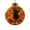 Black Cat, variant on Animal Themed Lighted 3D Fall Ball Ornament, Clear Globe Hanging Decoration, Ornament for Christmas Tree, Home, Holiday Party Display (Reindeer, 3'')