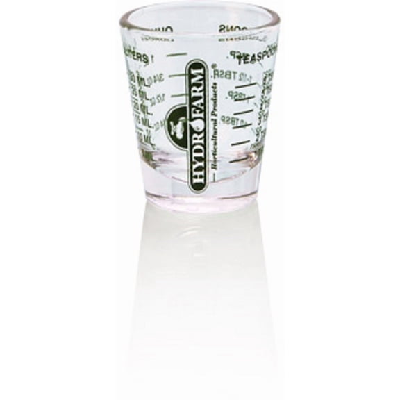 PURELY- Hydrofarm Mini Measure Shot Glass 1 Oz