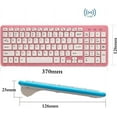 thumbnail image 6 of LINLIN Wireless Keyboard and Mouse Combo,Quiet 2.4G Full-Size Keyboard and Optical Mice Ergonomic Keyboard Mouse with USB Receiver for PC,Desktop,Laptop, 6 of 9
