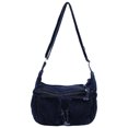 thumbnail image 1 of Bolso Bandolera Messenger Denim para Mujer Compras Viajes, 1 of 9
