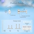 thumbnail image 2 of Titanium 18g Flat Back Stud Earrings Hypoallergenic Threadless Push Pop in for Women and Men, 2 of 5