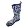 Forever Young Women's Daisy Print Rain Boots