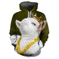 thumbnail image 2 of Sudadera con capucha con estampado 3D de ovejas divertidas para hombre, estilo hip hop callejero, personalidad, manga larga, informal, a la moda, unisex, 2 of 5