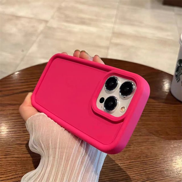 Funda Protectora Con Marco De Diamante De Alta Calidad Para IPhone 11 , 12 , 13 , 14 , PRO MAX , XR , 7 , 8 Plus