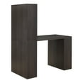thumbnail image 5 of 48" Desk and Dual Bookcase in Wood  Mocha Finish KD, 5 of 8