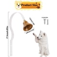 thumbnail image 4 of Campanas para perros para entrenamiento, timbre de metal para perros para entrenamiento en casa, campana para cachorros para entrenamiento, campana para que los perros suenen para salir al e, 4 of 5