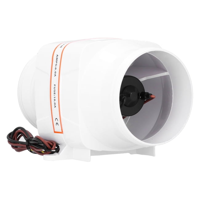 270CFM Bilge Blower, High Airflow Air Blower Boat Accessory 12V Waterproof For Cylinder Head For Engine Compartment For Galley For Bilge
