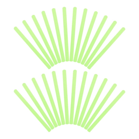 ELAYARD 24 Pieces Reflective Glow in the Dark Anti-Skid Striped Tape Made of PEVA Material